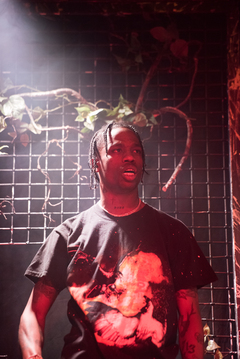 At one point throughout the night, Travis Scott left stage and climbed into the crowd. 